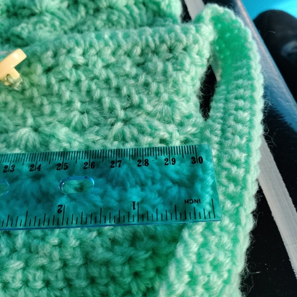 Cute vintage crochet handbag purse - Picture 5 of 5